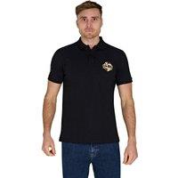 Raging Bull Men's Classic Crest Polo in Black | Size: 3XL