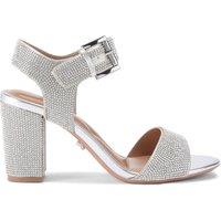 Carvela Women's 'Sadie Jewel' Heels in Silver | Size: 6