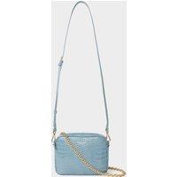 OSPREY LONDON Women's The Fulham Crossbody Bag in Pale Blue