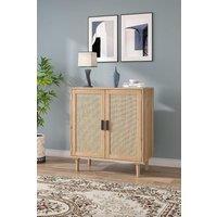 Rattan Sideboard with Double Doors