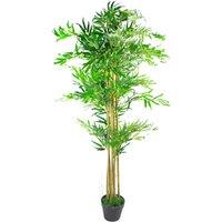 Leaf 150cm (5ft) Natural Look Artificial Bamboo Plants Trees - XL in Green