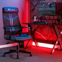 Helix Ergonomic Mesh Gaming Chair with Headrest and Lumbar Support