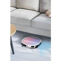 H&O Direct Robot Vacuum Cleaner with Remote Control/APP/Voice in Purple