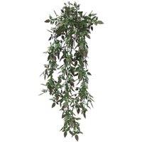 Leaf Artificial Hanging Trailing Plant UV Fire Resistant Angel Plant 76cm in Green