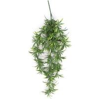 Leaf Artificial Hanging Trailing Plant UV Fire Resistant Fronded Thyme Plant 70cm in Green