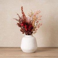 Scottish Everlastings Ltd 60cm Red & Brown Mixed Bouquet