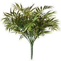 Leaf 40cm Fire Retardant Artificial Palm Tree Stem in Green