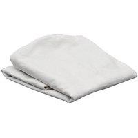 SIP 01954 & 01956 Coarse Cotton Filter Bag in White
