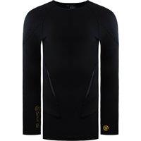 Skins Men's Series-3 400 Black Baselayer Top | Size: XS
