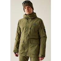 Dare 2b Men's Twin Tip Waterproof Breathable Insulated Skiing Jacket in Green | Size: Medium