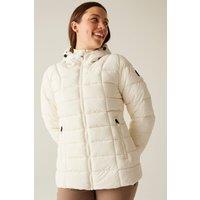 Dare 2b Women's Blindside Waterproof Insulated Padded Ski Jacket in White | Size: 8