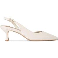 KG Kurt Geiger Women's 'Aria Low2' Heels in Cream | Size: 5