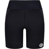 Skins Women's Series-3 Stretch Waist Black Training Shorts | Size: Small