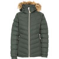 Trespass Women's Nadina Waterproof Padded Jacket in Olive | Size: 2XL