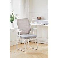 Ergonomic Mesh Office Chair with Armrests - For Home or Office Use in Grey