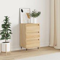 Berkfield Home Sideboard Sonoma Oak 40x35x70 cm Engineered Wood in Brown | Size: 40 x 35 x 70 cm