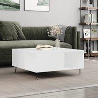 Berkfield Home Coffee Table White 80x80x36.5 cm Engineered Wood