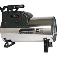 SIP FIREBALL 1602DV Propane Space Heater - Stainless Steel