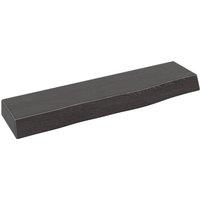 Berkfield Home Wall Shelf Dark Grey 40x10x4 cm Treated Solid Wood Oak in Brown | Size: 40 x 10 x 4 cm