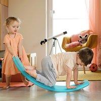 ZONEKIZ Balance Board Kids Wobble Board, Stepping Stone for 3-6 Years in Blue