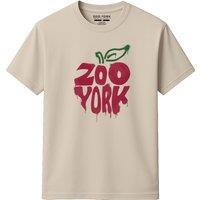 Zoo York Men's Apple Spray T-Shirt in Natural | Size: 2XL