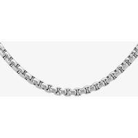 Bourne and Wilde Men's Polished Steel Belcher Chain USS-727S22L3.5 in Silver | Size: 22 inches