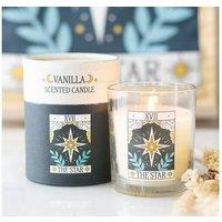 KDMD The Star Vintage Tarot Blueberry Candle in White