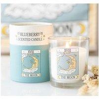KDMD The Moon Vintage Tarot Vanilla Candle in White