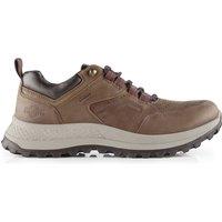 Northwest Territory CLIFF Men's Leather Waterproof Walking Shoes in Dark Brown | Size: 7