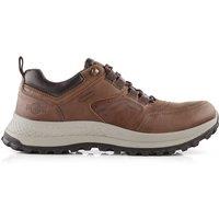 Northwest Territory CLIFF Men's Leather Waterproof Walking Shoes in Brown | Size: 10