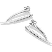 Hot Diamonds Women's Reflect Statement Earrings in Silver | Size: 20mm