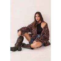 NastyGal Women's Extreme Loopy Cardigan in Pink | Size: Small