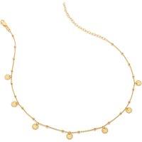 Hot Diamonds Women's Embrace Droplet Cable Chain -32cm in Silver | Size: 45 cm