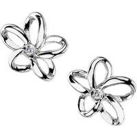 Hot Diamonds Women's Natural Earrings in Silver | Size: 12mm