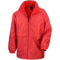 Result Core Men's Microfleece Lined Jacket in Red | Size: 2XL