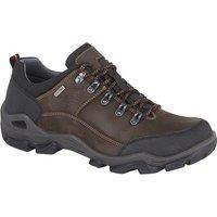 IMAC Men's All Terrain Waterproof Leather Shoes in Dark Brown | Size: 12