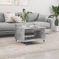 Berkfield Home Coffee Table Concrete Grey 60x50x40 cm Engineered Wood | Size: 60 x 50 x 40 cm