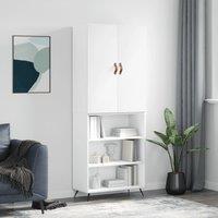 Berkfield Home Highboard White 69.5x34x180 cm Engineered Wood