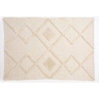 Esselle Windsor Geo Tufted Large Rug in Cream | Size: 160 cm x 230 cm