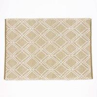 Esselle Blenheim 100% Pet Small Diamond Rug in Olive | Size: 120 cm x 170 cm