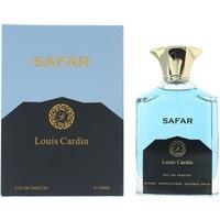 Louis Cardin Men's Safar Eau de Parfum 100ml Spray in Blue