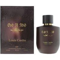 Louis Cardin Men's Oud Al Abid Eau de Parfum 100ml Spray in Brown