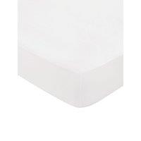 1951 'Luxury 1000 Thread Count' Egyptian Cotton Fitted Sheet in Silver | Size: Double Fitted