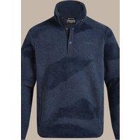 Craghoppers Men's Angletarn Overhead Insulating Fleece in Blue | Size: Medium