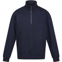 Regatta Professional Men's Quarter Zip Sweatshirt in Navy | Size: XS