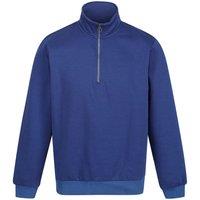 Regatta Professional Men's Quarter Zip Sweatshirt in Royal | Size: Large