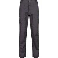 Regatta Professional Men's Workwear Action Trouser (Water Repellent) in Dark Grey | Size: 44L