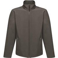 Regatta Professional Men's Reid Softshell Wind Resistant Water Repellent Jacket in Dark Grey | Size: Medium