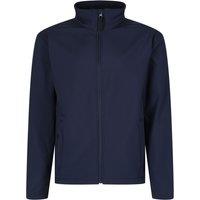 Regatta Professional Men's Reid Softshell Wind Resistant Water Repellent Jacket in Navy | Size: XL