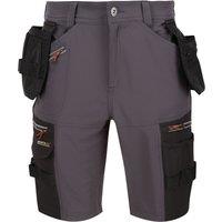 Regatta Professional Men's Detachable Holster Pocket Shorts in Black | Size: 36R